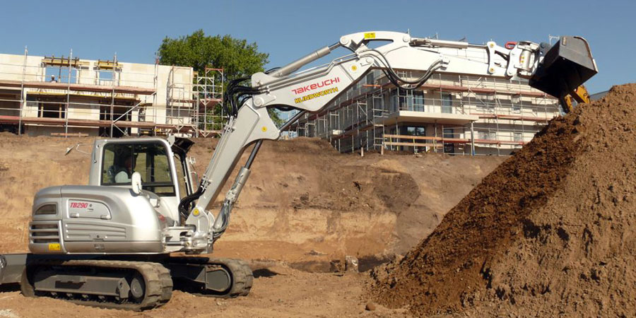 entreprenørmaskiner udstyr hjulbæltegravemaskiner rendegravere Polen